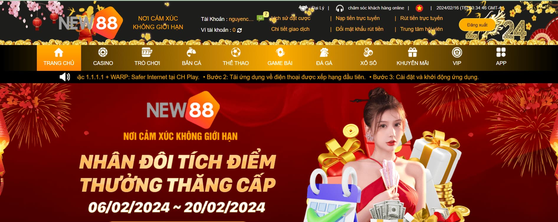 Hướng dẫn chi tiết cách rút tiền New88 nhanh chóng