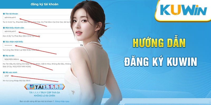 Thực hiện đăng ký kuwin trên điện thoại di động ra sao?